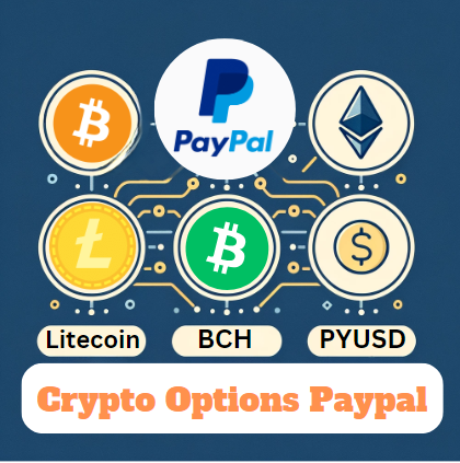 Image showing crypto options by paypal